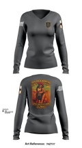 SCC 10th Field Hospital 86139824 Women's Long Sleeve V-neck Shirt - 102