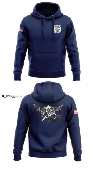 Hoodie, Lima Police Swat, Police, Teamtime, Team time, sublimation, custom sports apparel, team uniforms, spirit wear, spiritwear, sports uniforms, custom shirts, team store, custom team store, fundraiser sports, apparel fundraiser