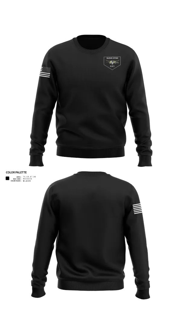 Crew Neck Sweatshirt, Glove Cities ERT, , Teamtime, Team time, sublimation, custom sports apparel, team uniforms, spirit wear, spiritwear, sports uniforms, custom shirts, team store, custom team store, fundraiser sports, apparel fundraiser