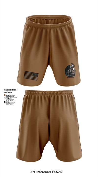 2nd Flt Platoon, B/101 Avn Regt, 101st ABN DIV 10364958 Athletic Shorts With Pockets - 1
