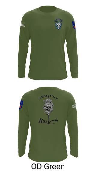 Long Sleeve Performance Shirt, , Army, Teamtime, Team time, sublimation, custom sports apparel, team uniforms, spirit wear, spiritwear, sports uniforms, custom shirts, team store, custom team store, fundraiser sports, apparel fundraiser