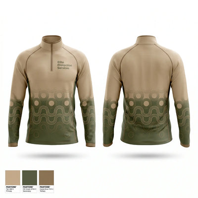 Elite Protection Services 3024984 Quarter Zip Jacket - 1