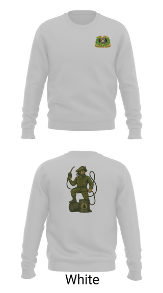 Crew Neck Sweatshirt, 877th Quartermaster Company, Army, Teamtime, Team time, sublimation, custom sports apparel, team uniforms, spirit wear, spiritwear, sports uniforms, custom shirts, team store, custom team store, fundraiser sports, apparel fundraiser