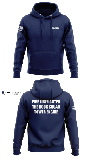 MCFR Station 3 Rockville "The Rock" 72137977 Hoodie - 1