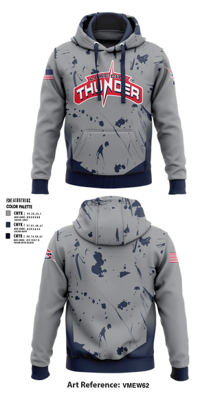 Hoodie, Lake City Thunder, Softball, Teamtime, Team time, sublimation, custom sports apparel, team uniforms, spirit wear, spiritwear, sports uniforms, custom shirts, team store, custom team store, fundraiser sports, apparel fundraiser