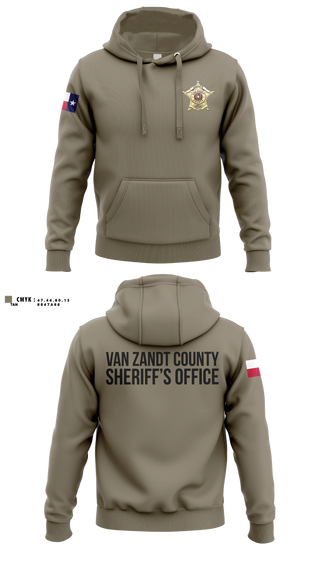 Hoodie, Van Zandt county sheriff’s office, Police, Teamtime, Team time, sublimation, custom sports apparel, team uniforms, spirit wear, spiritwear, sports uniforms, custom shirts, team store, custom team store, fundraiser sports, apparel fundraiser