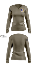 Security Forces Women's Long Sleeve V-neck Shirt - 21