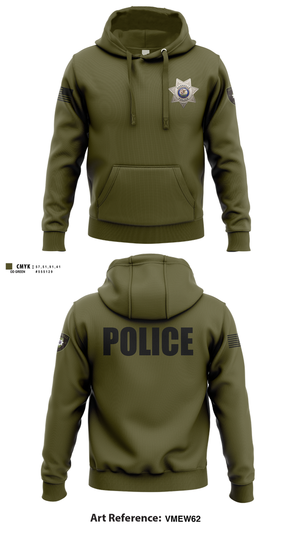 Hoodie, Nashville Police Department, IL, Police, Teamtime, Team time, sublimation, custom sports apparel, team uniforms, spirit wear, spiritwear, sports uniforms, custom shirts, team store, custom team store, fundraiser sports, apparel fundraiser