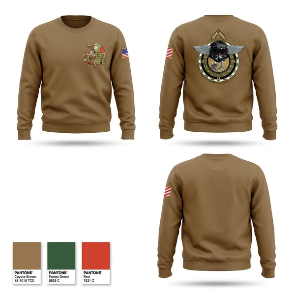 Crew Neck Sweatshirt, 137 OSS, Air Force, Teamtime, Team time, sublimation, custom sports apparel, team uniforms, spirit wear, spiritwear, sports uniforms, custom shirts, team store, custom team store, fundraiser sports, apparel fundraiser