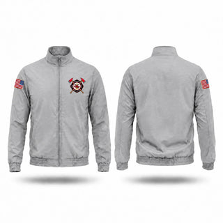 Windbreaker, Menchalville Fire Department, Fire Department, Teamtime, Team time, sublimation, custom sports apparel, team uniforms, spirit wear, spiritwear, sports uniforms, custom shirts, team store, custom team store, fundraiser sports, apparel fundraiser