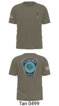 Florence Police Department 6772960 Old School Cotton Feel Shirt - 8