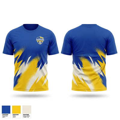 Rangers United Soft Poly Tee Cotton Like Feel - 1