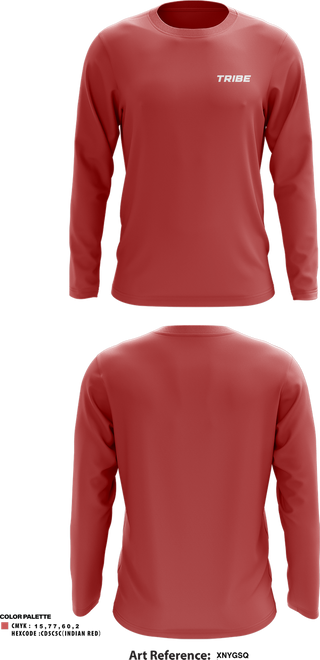 Long Sleeve Performance Shirt, Tribe, Baseball, Teamtime, Team time, sublimation, custom sports apparel, team uniforms, spirit wear, spiritwear, sports uniforms, custom shirts, team store, custom team store, fundraiser sports, apparel fundraiser