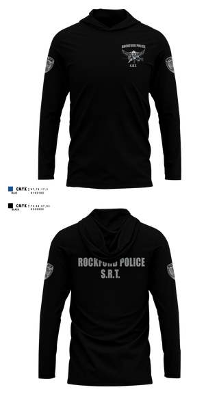 Rockford Police S.R.T. 53672195 Long Sleeve Performance Shirt with hood - 6