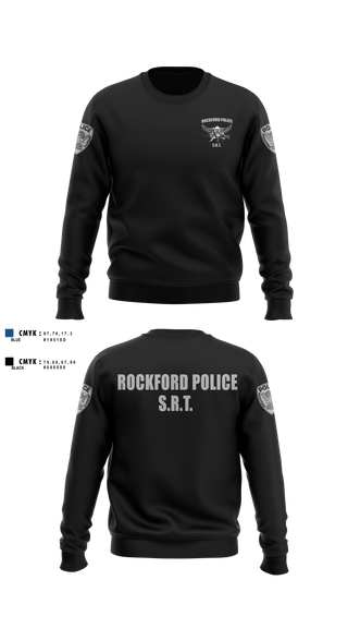 Rockford Police S.R.T. 53672195 Crew Neck Sweatshirt - 6