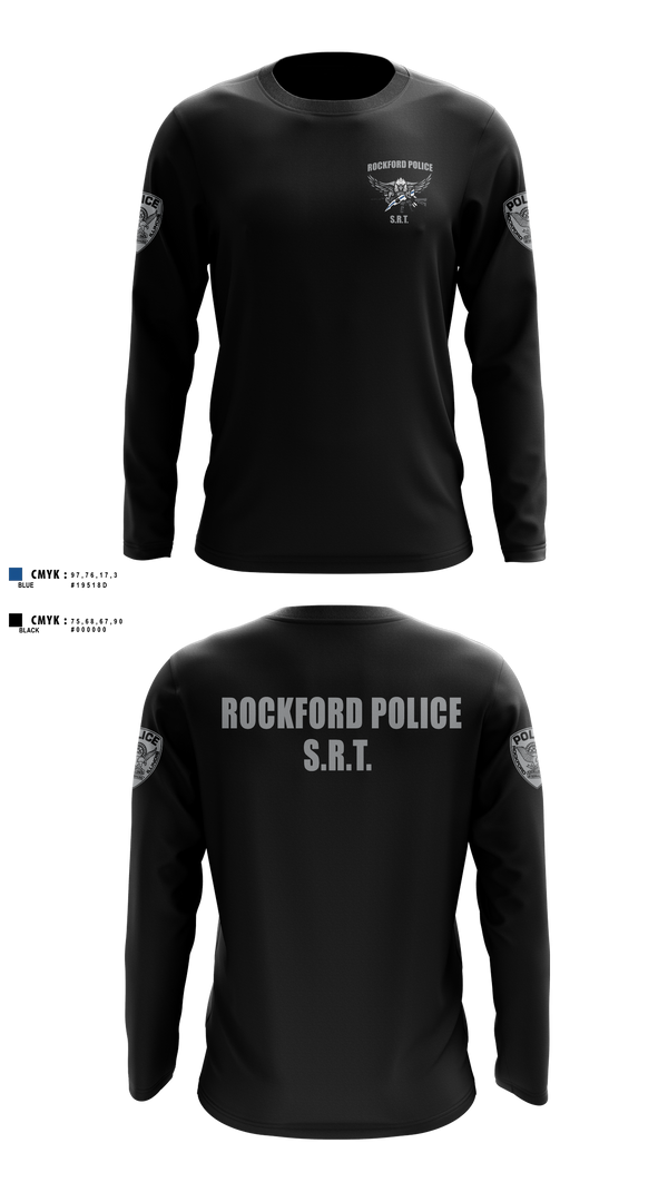 Rockford Police S.R.T. 53672195 Long Sleeve Performance Shirt - 6