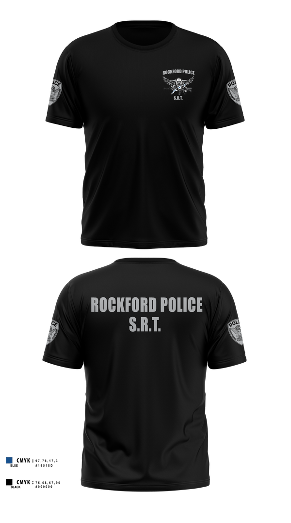 Rockford Police S.R.T. 53672195 Short Sleeve Performance Shirt - 6