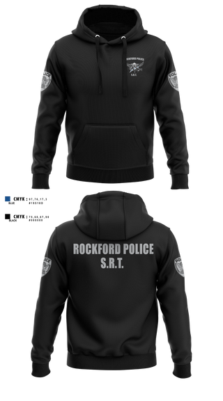 Rockford Police S.R.T. 53672195 Hoodie - 6