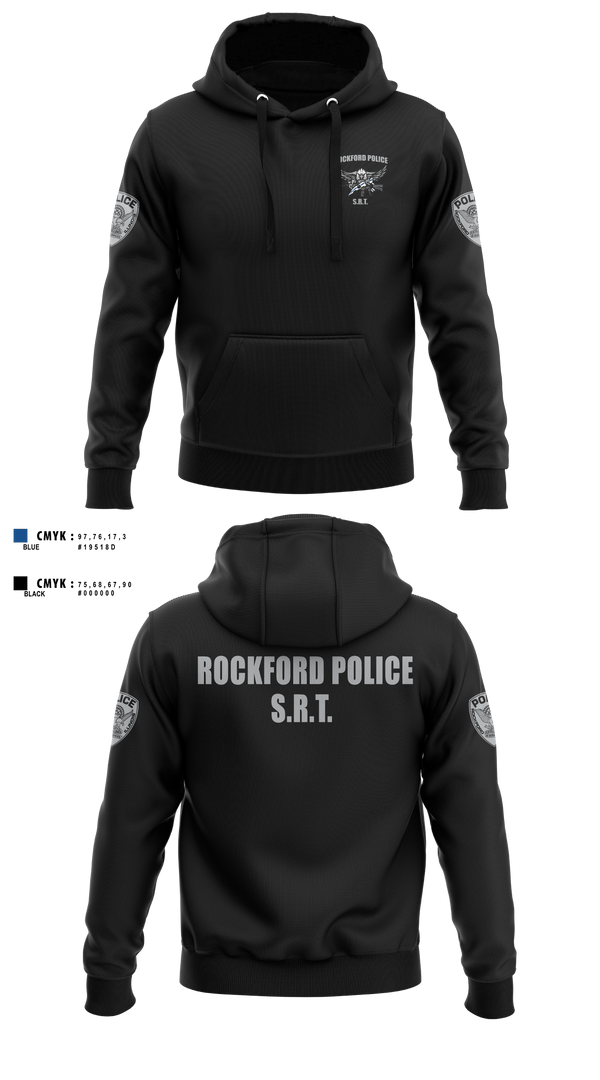 Rockford Police S.R.T. 53672195 Hoodie - 6