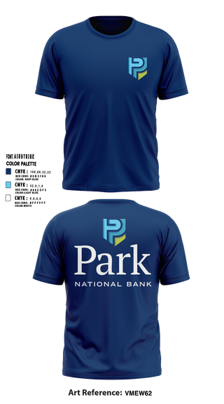 Park National Bank Pelotonia Short Sleeve Performance Shirt - 6