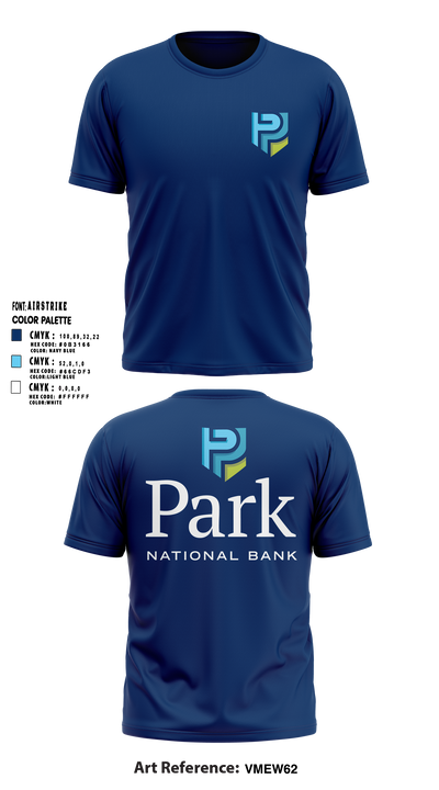 Park National Bank Pelotonia Short Sleeve Performance Shirt - 6
