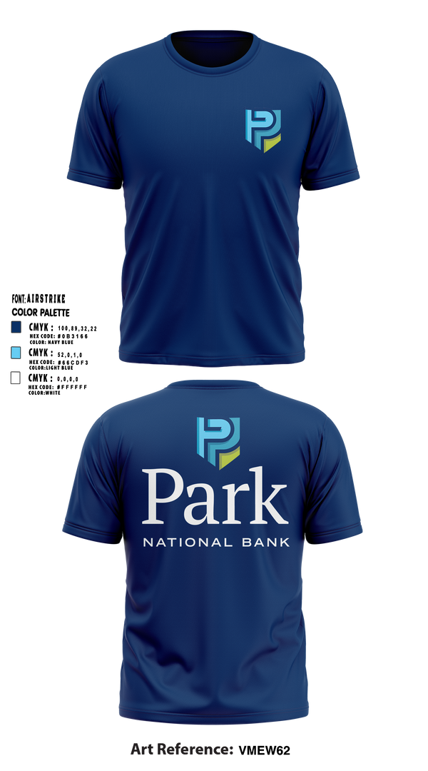 Park National Bank Pelotonia Short Sleeve Performance Shirt - 6