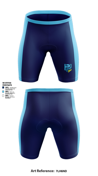 Park National Bank Pelotonia Men's Compression Shorts - 5