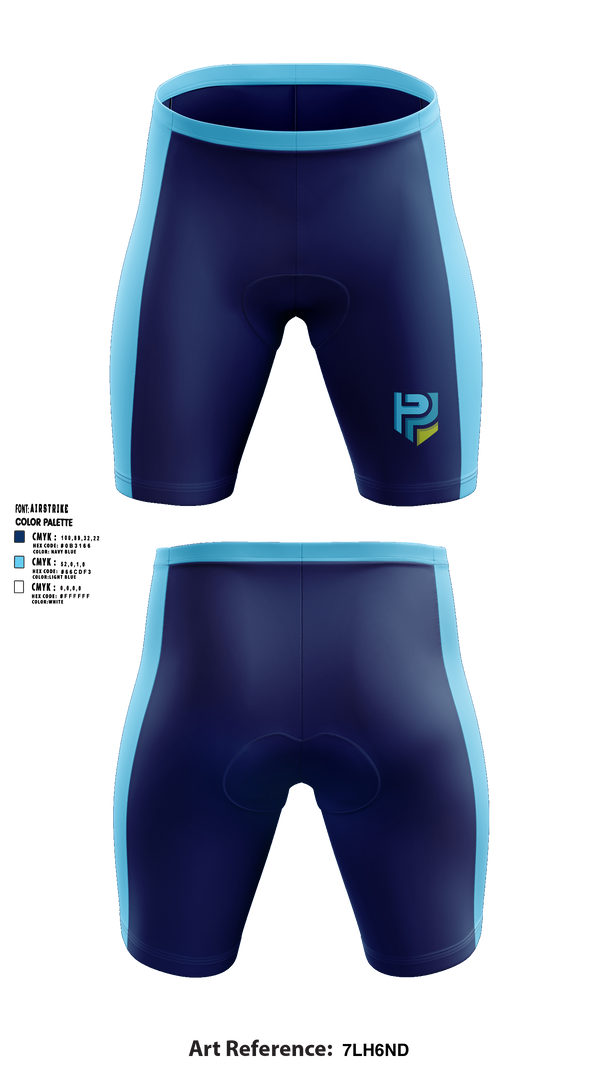 Park National Bank Pelotonia Men's Compression Shorts - 5