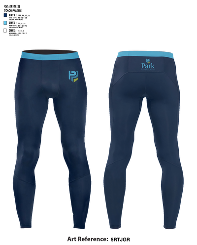 Park National Bank Pelotonia Compression Leggings - 5