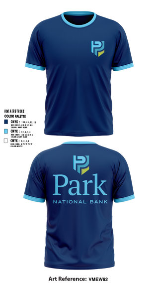 Park National Bank Pelotonia Soft Poly Tee Cotton Like Feel - 5