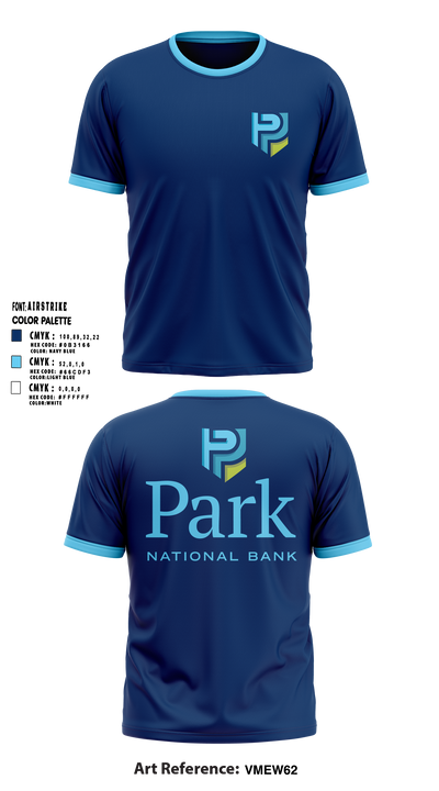Park National Bank Pelotonia Soft Poly Tee Cotton Like Feel - 5
