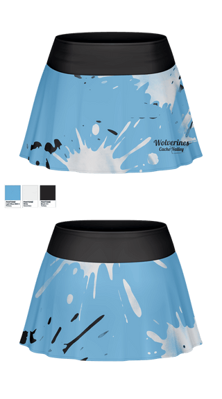 Skort, Wolverines, Baseball, Teamtime, Team time, sublimation, custom sports apparel, team uniforms, spirit wear, spiritwear, sports uniforms, custom shirts, team store, custom team store, fundraiser sports, apparel fundraiser