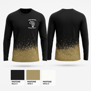 Long Sleeve Performance Shirt, Brinkley High School Basketball, Men's Basketball, Teamtime, Team time, sublimation, custom sports apparel, team uniforms, spirit wear, spiritwear, sports uniforms, custom shirts, team store, custom team store, fundraiser sports, apparel fundraiser
