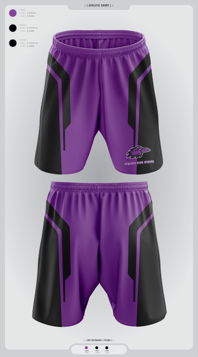 Sequoia High School 16311294 Athletic Shorts With Pockets - 1