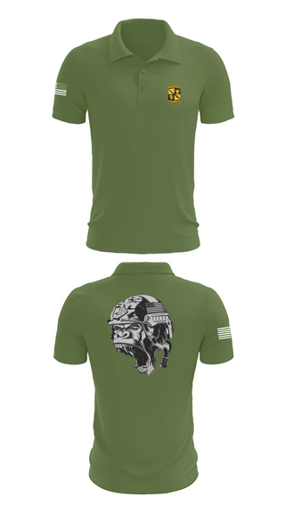 Short Sleeve Performance Polo, Gorilla battalion, , Teamtime, Team time, sublimation, custom sports apparel, team uniforms, spirit wear, spiritwear, sports uniforms, custom shirts, team store, custom team store, fundraiser sports, apparel fundraiser