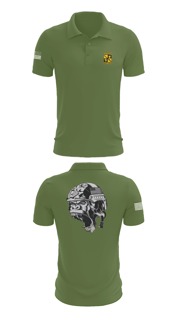 Short Sleeve Performance Polo, Gorilla battalion, , Teamtime, Team time, sublimation, custom sports apparel, team uniforms, spirit wear, spiritwear, sports uniforms, custom shirts, team store, custom team store, fundraiser sports, apparel fundraiser