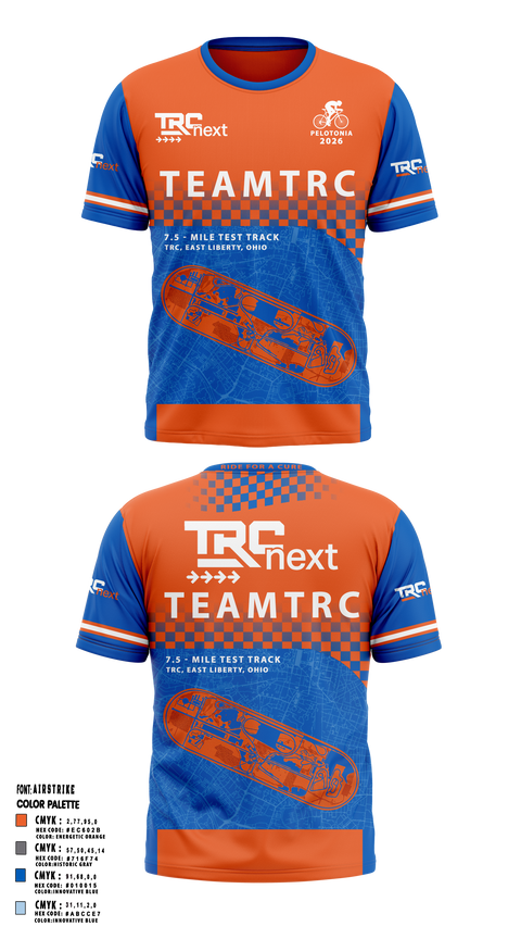 TEAMTRC Pelotonia 22759010 Short Sleeve Performance Shirt - 2