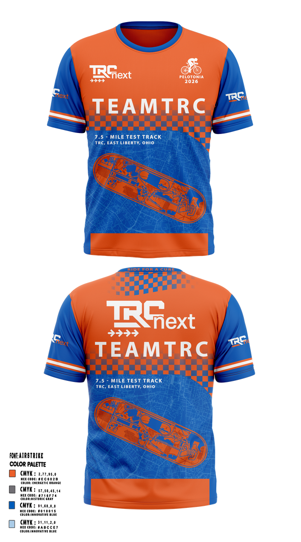 TEAMTRC Pelotonia 22759010 Short Sleeve Performance Shirt - 2
