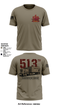 513th Transportation Company 84942366 Short Sleeve Performance Shirt - 103