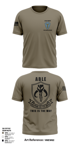 A Co 172 BEB 84673373 Short Sleeve Performance Shirt - 5