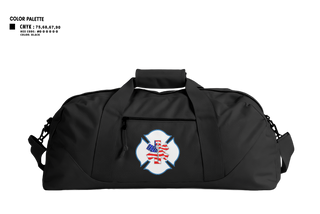 Duffle Bag, Carey Rural Fire & Rescue, Fire Department, Teamtime, Team time, sublimation, custom sports apparel, team uniforms, spirit wear, spiritwear, sports uniforms, custom shirts, team store, custom team store, fundraiser sports, apparel fundraiser