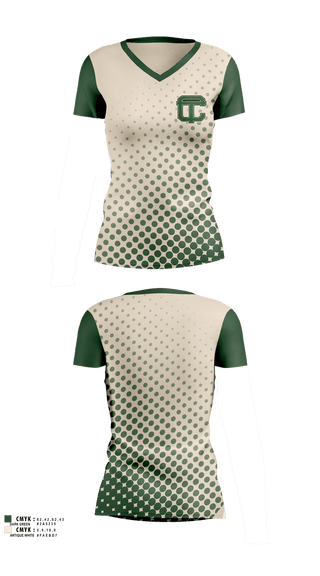 Womens Short Sleeve Vneck Shirt, Cass Tech Girls Varsity Tennis, Tennis, Teamtime, Team time, sublimation, custom sports apparel, team uniforms, spirit wear, spiritwear, sports uniforms, custom shirts, team store, custom team store, fundraiser sports, apparel fundraiser