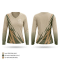 Christ academy Women's Long Sleeve V-neck Shirt - 1