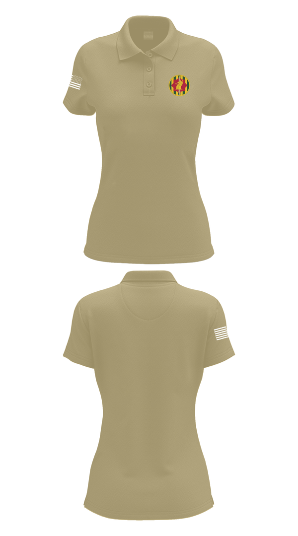 Womens Short Sleeve Performance Polo, 89th military police brigade, , Teamtime, Team time, sublimation, custom sports apparel, team uniforms, spirit wear, spiritwear, sports uniforms, custom shirts, team store, custom team store, fundraiser sports, apparel fundraiser