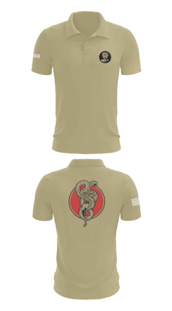 Short Sleeve Performance Polo, Red WarriorsCobras, Army, Teamtime, Team time, sublimation, custom sports apparel, team uniforms, spirit wear, spiritwear, sports uniforms, custom shirts, team store, custom team store, fundraiser sports, apparel fundraiser