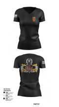 Spartans 31739633 Women's Short Sleeve V-neck Shirt - 101