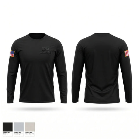 Long Sleeve Performance Shirt, 82nd airborne, Army, Teamtime, Team time, sublimation, custom sports apparel, team uniforms, spirit wear, spiritwear, sports uniforms, custom shirts, team store, custom team store, fundraiser sports, apparel fundraiser