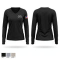 Fugitive Operations Women's Long Sleeve V-neck Shirt - 1