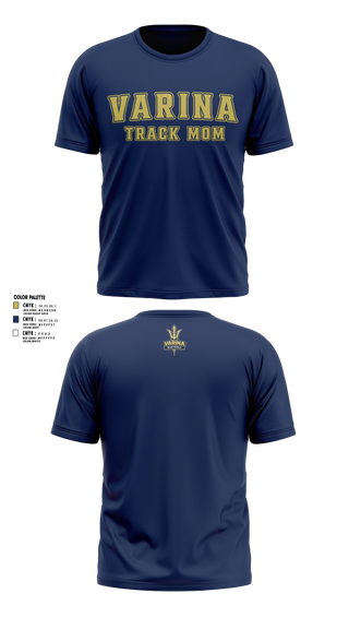 Short Sleeve Performance Shirt, Varina, Track & Field, Teamtime, Team time, sublimation, custom sports apparel, team uniforms, spirit wear, spiritwear, sports uniforms, custom shirts, team store, custom team store, fundraiser sports, apparel fundraiser