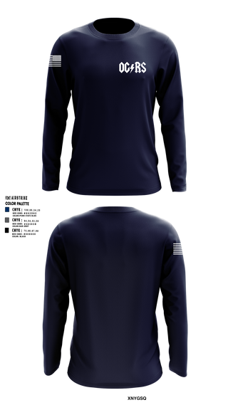 Ocean County Cavemen Long Sleeve Performance Shirt - 5